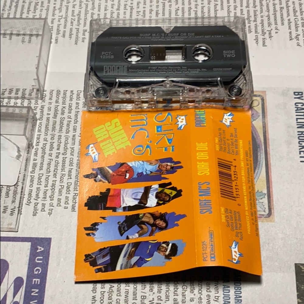 Surf MC’s - Surf Or Die Cassette Album PCT-1235